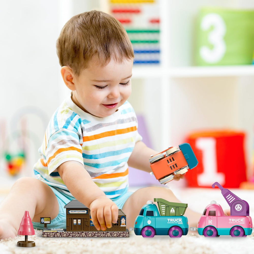 Lipneaed toddler play layout encourages early motor skills development.