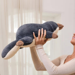Liraziva Platypus Plush in sitting pose ideal for display.