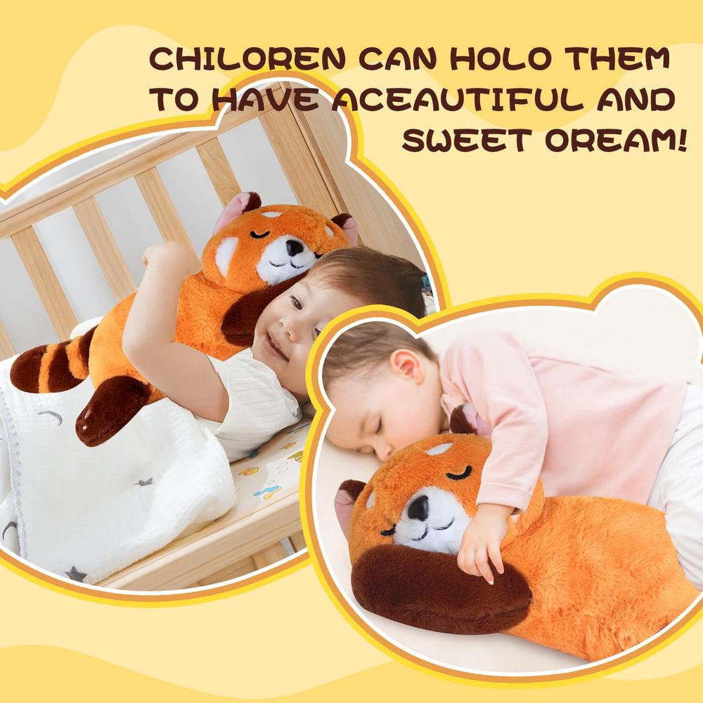 Liraziva Red Panda Plush vacuum packed expands to full fluff after unboxing.