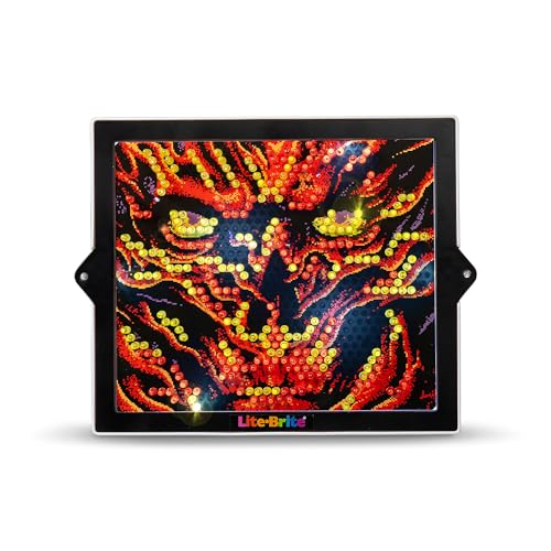 Lite-Brite Color POP Stranger Things Vecna Rise template delivers vibrant, movie-like glow.