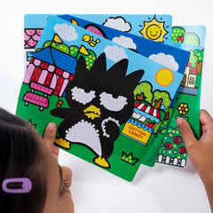 Lite-Brite ColorPOP QR code—download extra templates for more fun at home.