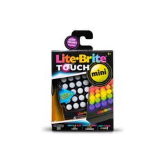 Lite Brite Touch Mini travel size fits pockets for on-the-go creativity.