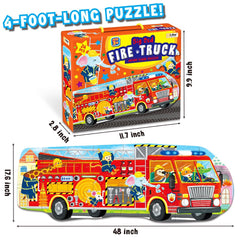 LithoConcepts durable cardboard puzzle with glossy finish stays clean for repeated use.