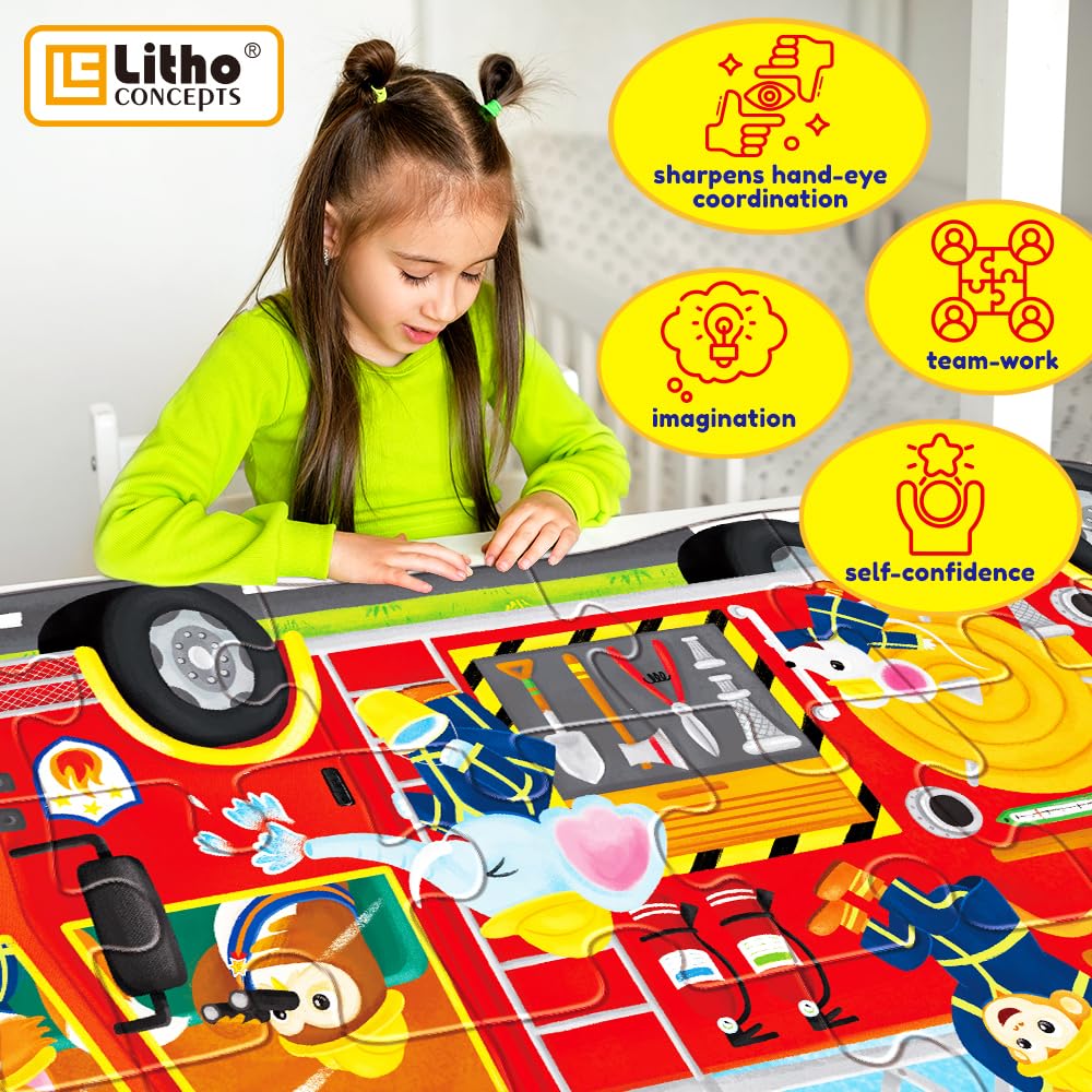 LithoConcepts non-toxic materials meet safety standards for worry-free early learning sessions.