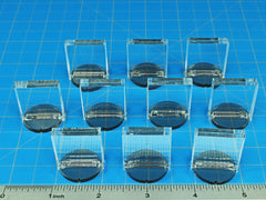 LITKO game card holder side view with 1x1 slot, ideal for quick reference cards