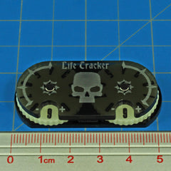 LITKO Life Counter Wheel compact design fits easily in standard deck boxes for easy transport.