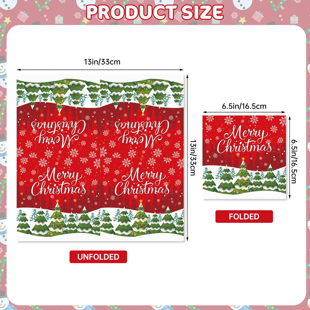Litmitfu 3-ply napkins with high absorbency for quick spill control