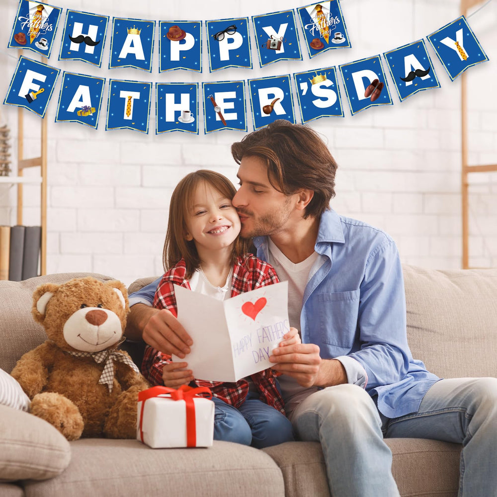 Litmitfu indoor/outdoor Father’s Day banner brightening any room or office