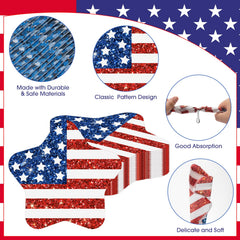 Litmitfu Independence Day napkins bring classic decor to indoor or outdoor events.