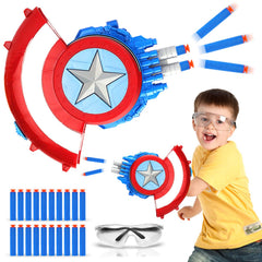 LITTCO Captain Shield front view for imaginative play and heroic roleplay.