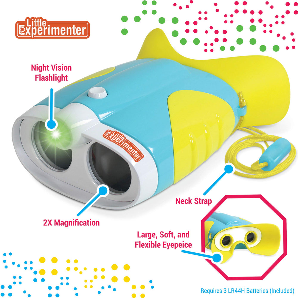 Ergonomic design binoculars by Little Experimenter designed for small hands