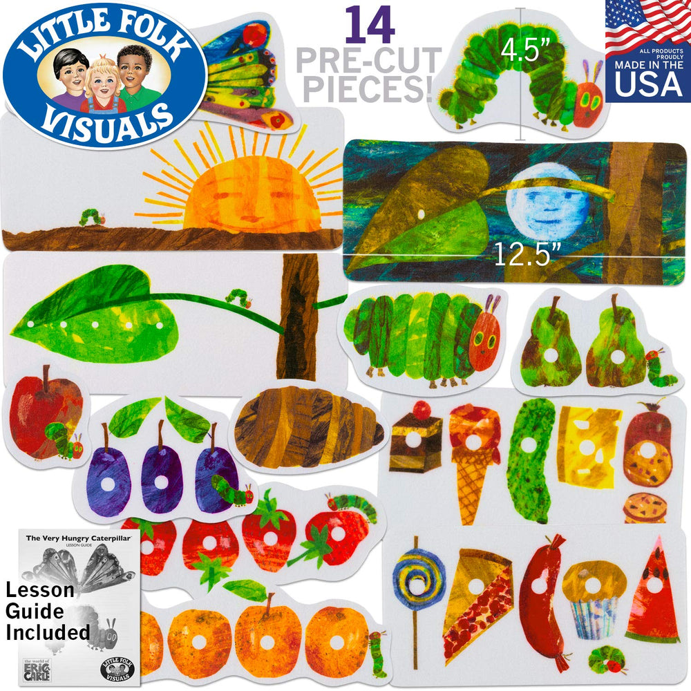 Little Folk Visuals Precut Flannel Board Figures; ideal for interactive lessons.