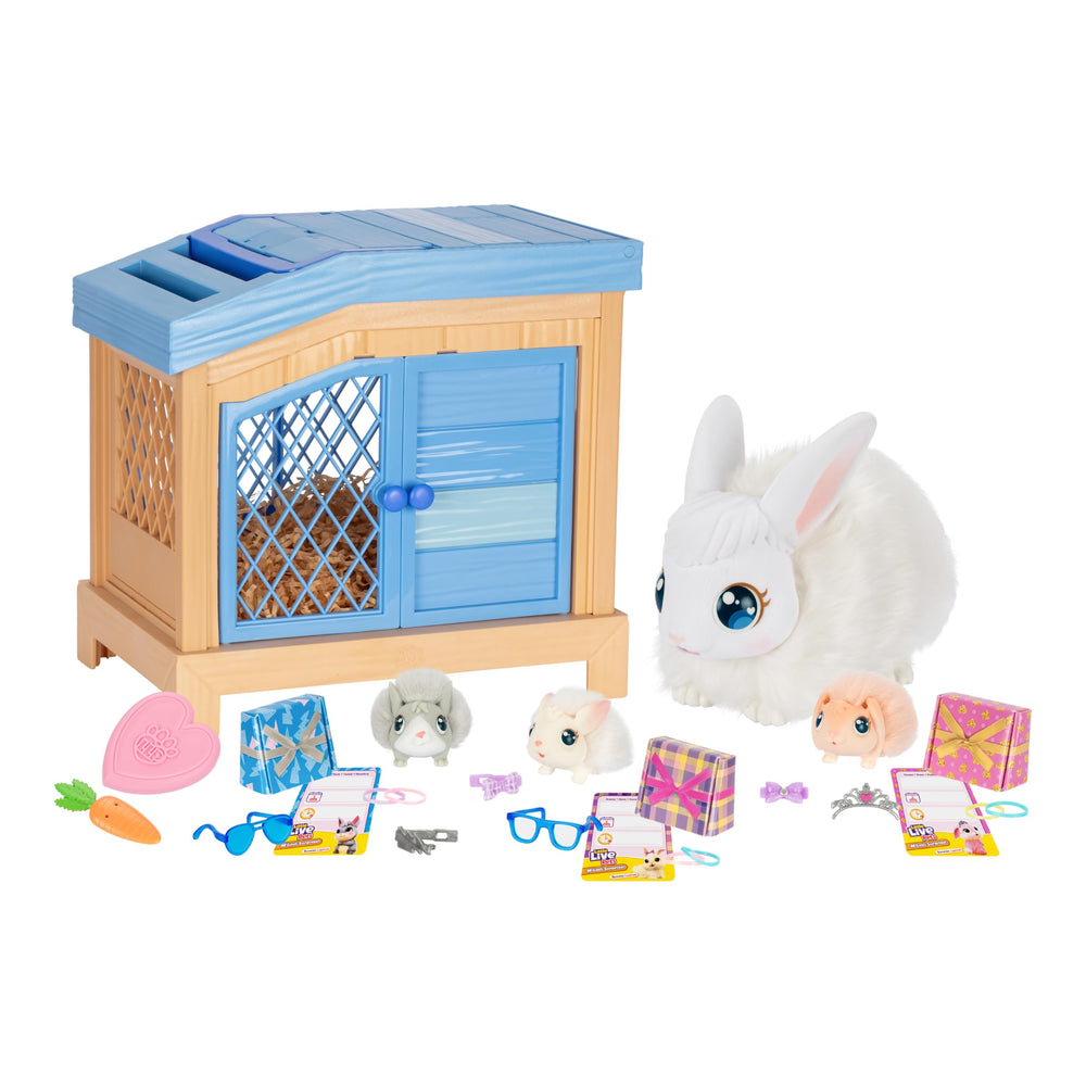 Little Live Pets Bunny Mama Surprise mama bunny for nurturing play and interactive sounds.