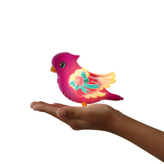 Lil' Bird reacts to touch with brighter sounds.