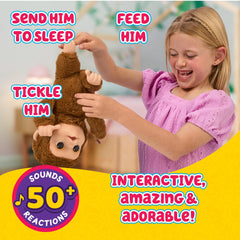 Mango bottle-feeding feature supports caring moments and nurturing routines.