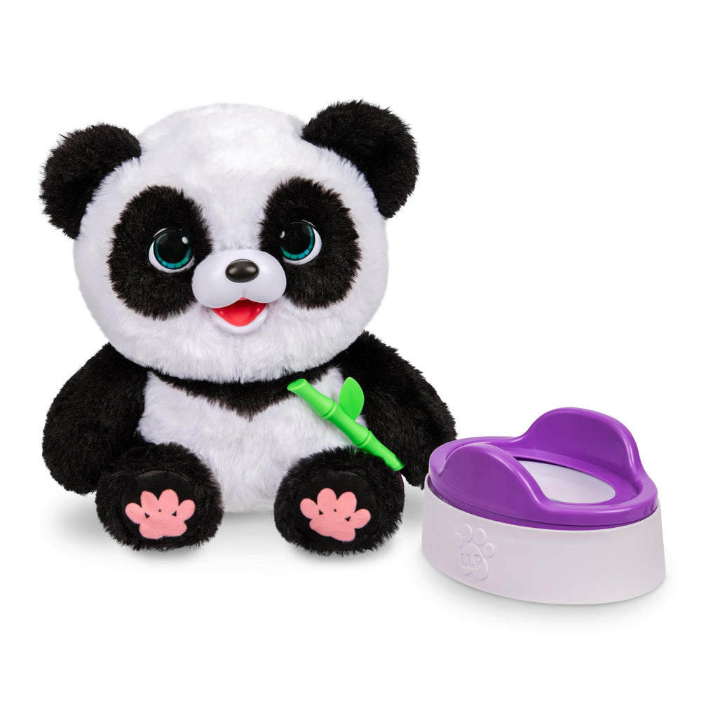 Little Live Pets ChuChu potty dance moment on the included potty.