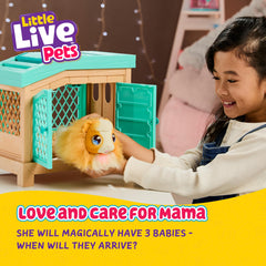 Little Live Pets three babies reveal scene, sparking curiosity and storytelling during playtime.