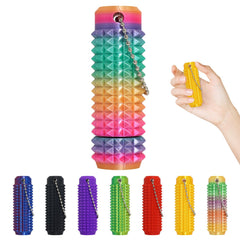 Little Ouchies Pain Fidget roller with spikes for tactile focus and calm.