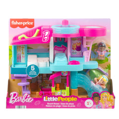 Toddler-friendly playset promotes dexterity and cause-and-effect exploration