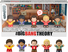 Little People Collector The Big Bang Theory Sheldon figure standing with comic book for display