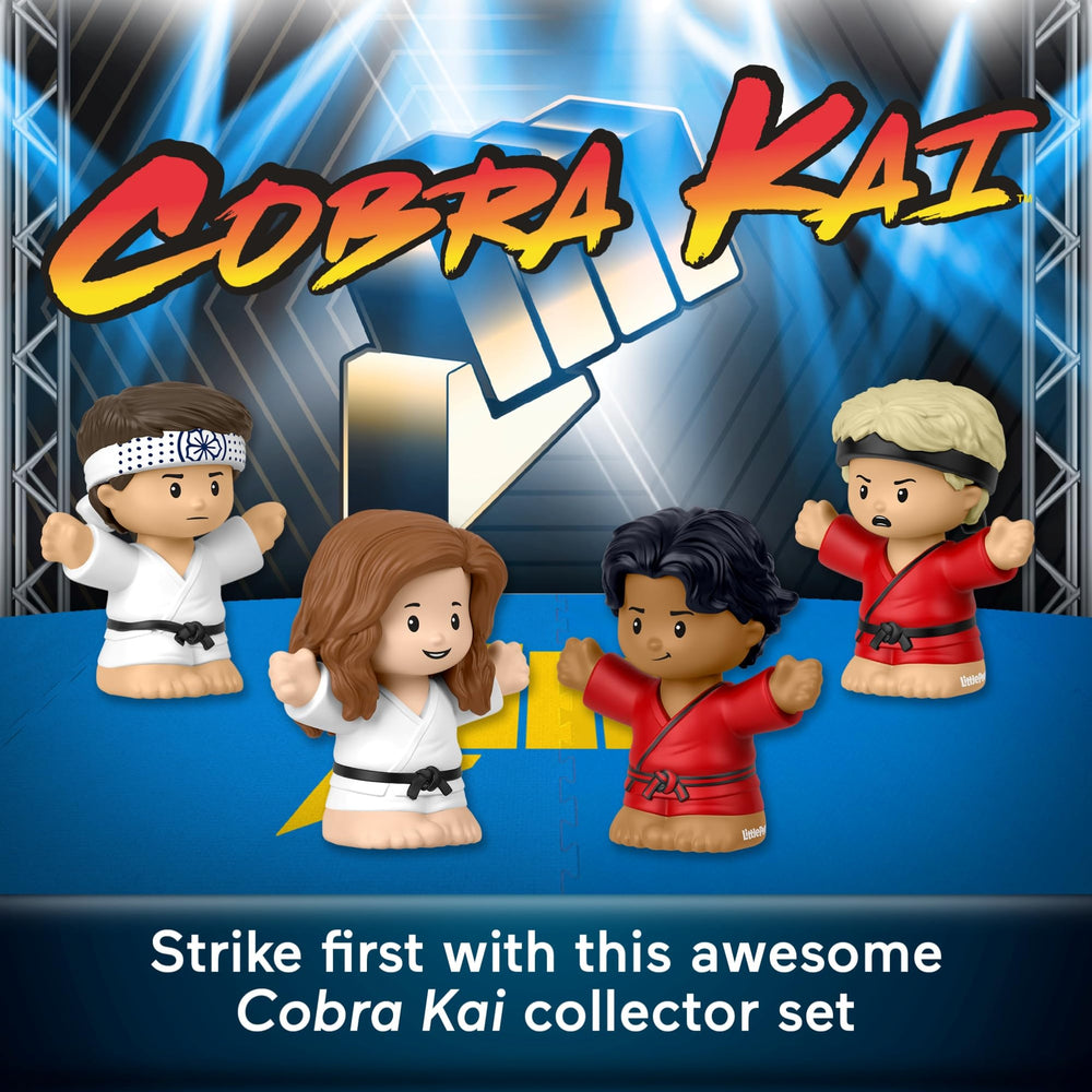 Little People Collector Cobra Kai Samantha LaRusso figure for fans and display.