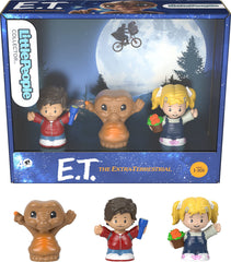 Little People Collector ET three-figures display on shelf for nostalgic fans