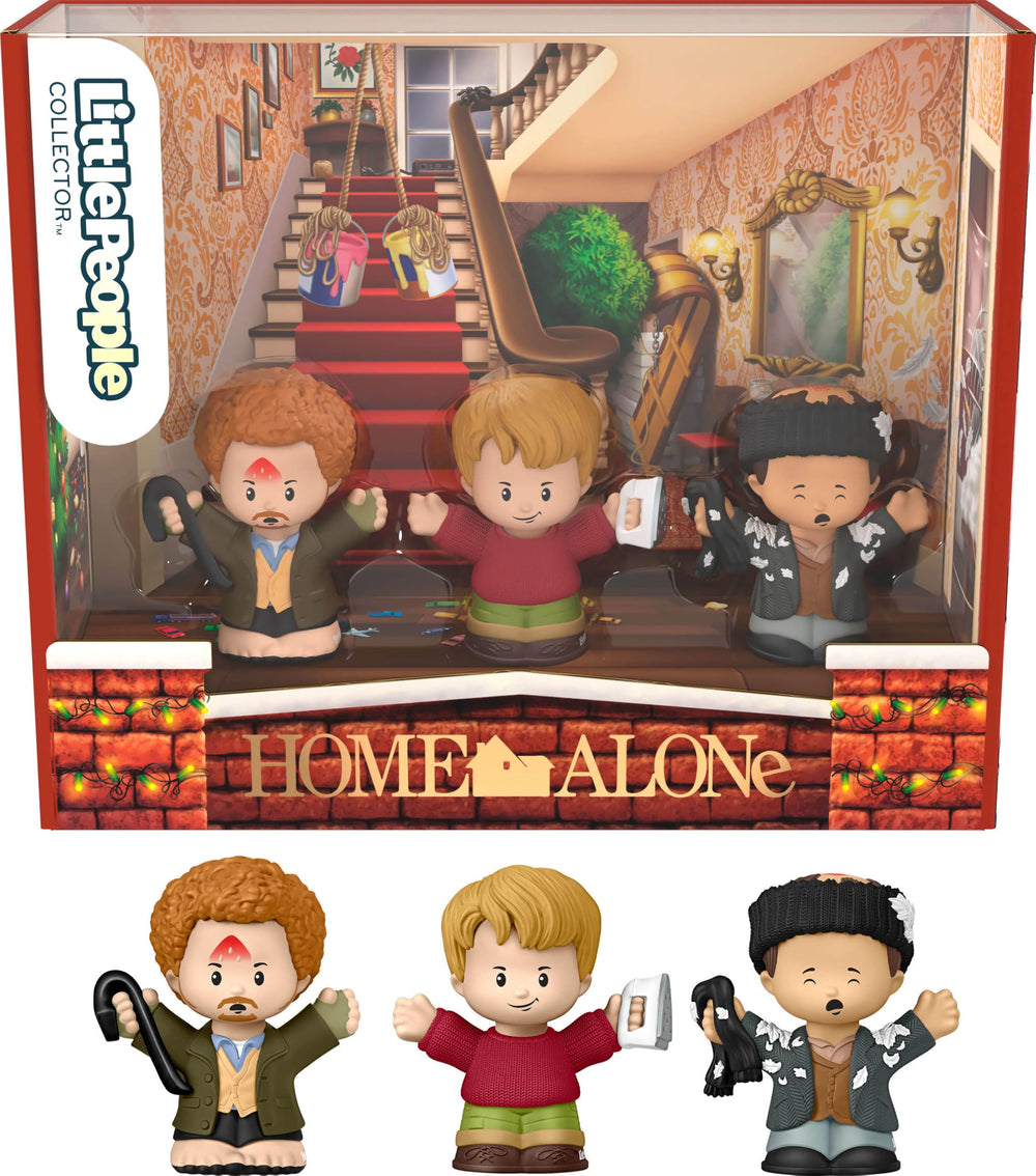 Little People Collector Home Alone Kevin figure for shelf display and nostalgic play.