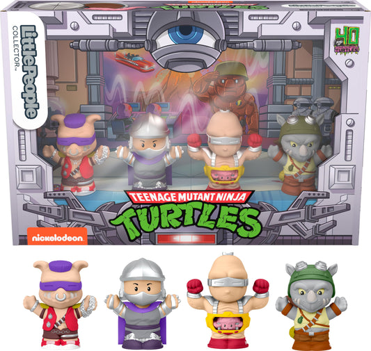 Little People Collector TMNT Shredder figure ready for shelf display
