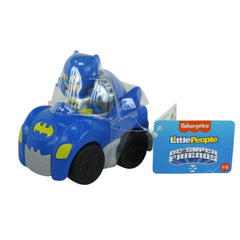 Close-up of Batman figure from Little People DC Super Friends series