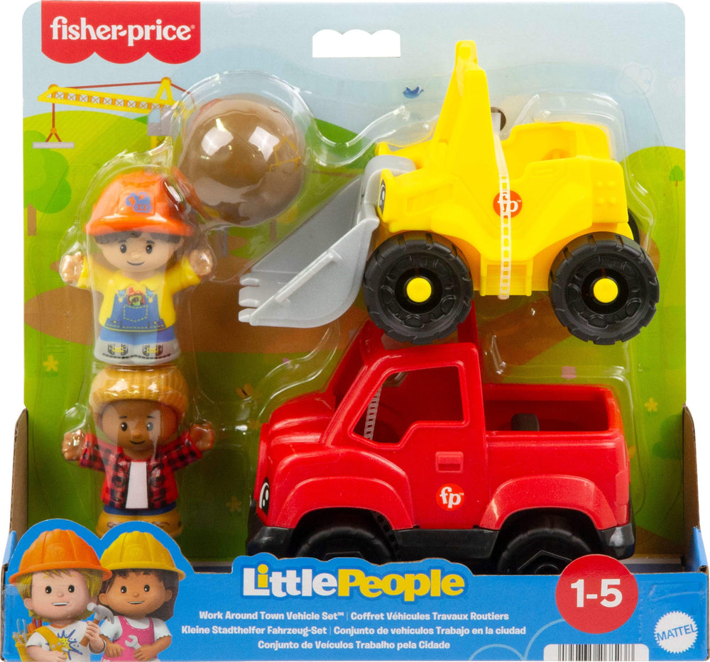 Little People toddler-friendly design supports grasp-and-roll actions for ages 1 and up