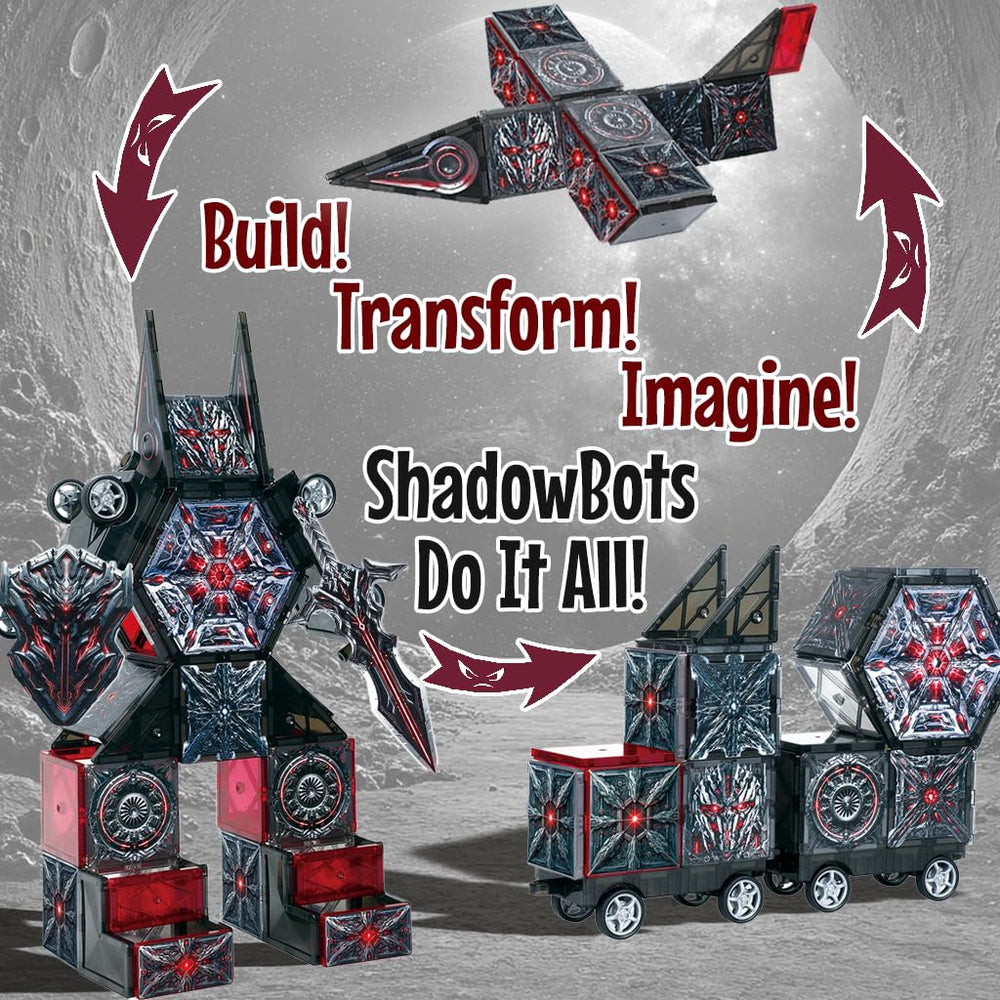 Durable ABS plastic with reinforced magnets for long-lasting play.