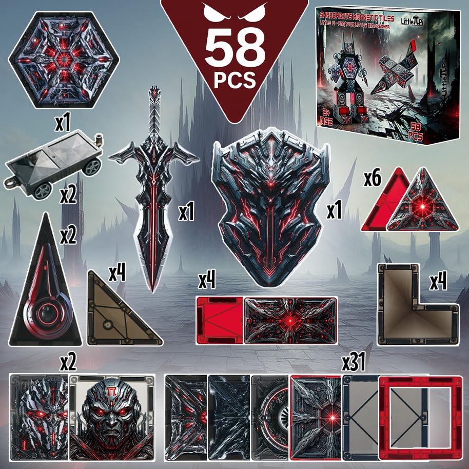 Retail box packaging makes ShadowBots ready to gift.