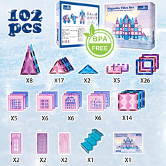 Little Pi 3D diamond blocks inspire tactile learning and motor skill practice.