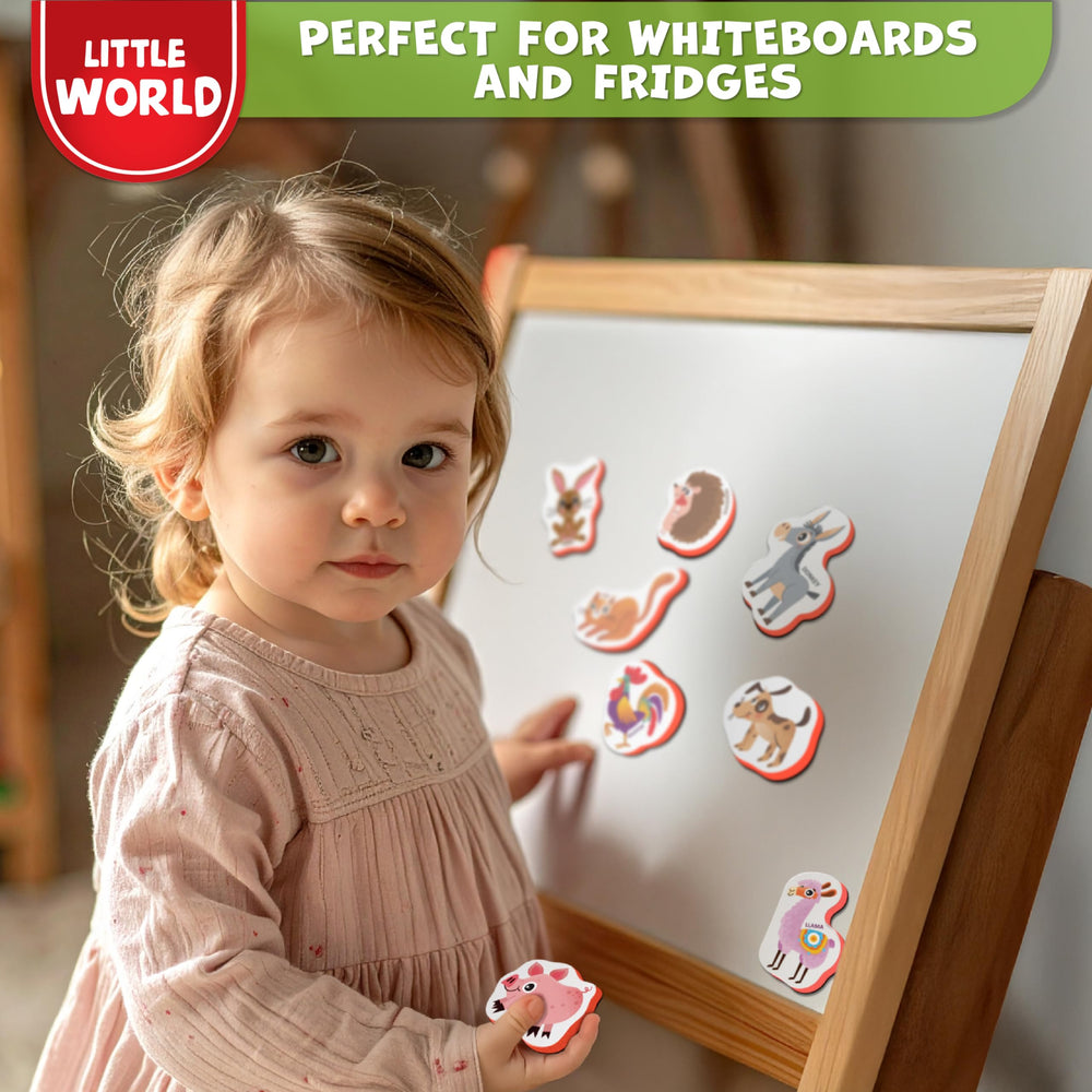 Little World duck fridge magnet β vibrant magnet for kitchen play