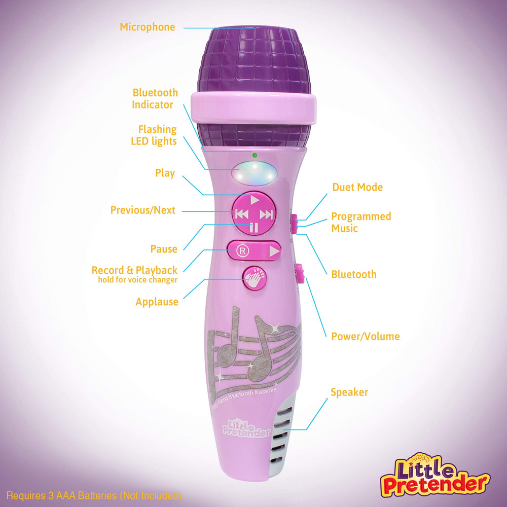Little Pretender recording feature lets kids listen to their performance