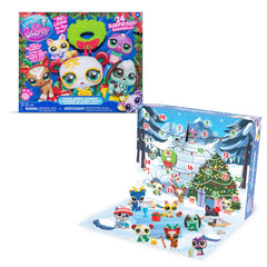 Littlest Pet Shop deluxe holiday calendar front packaging highlights festive appeal for gifting