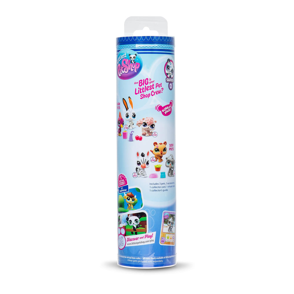 Littlest Pet Shop Pack 3 collector guide helps track pets and rarities.