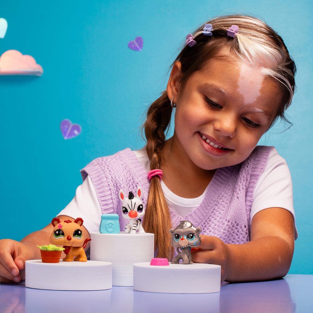 Littlest Pet Shop Pack 3 virtual code unlocks online surprises.