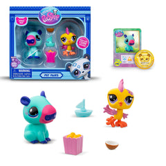 Littlest Pet Shop mini toys shown in a 2-pack for imaginative play