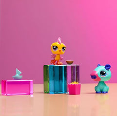 Littlest Pet Shop collector card highlights character details and rarity