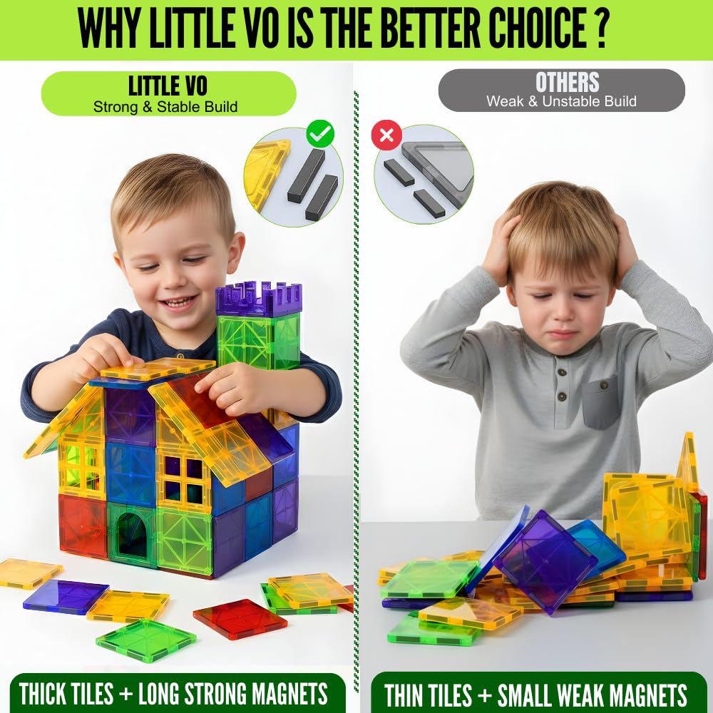 Little Vo idea booklet with step-by-step designs for 2D and 3D builds.