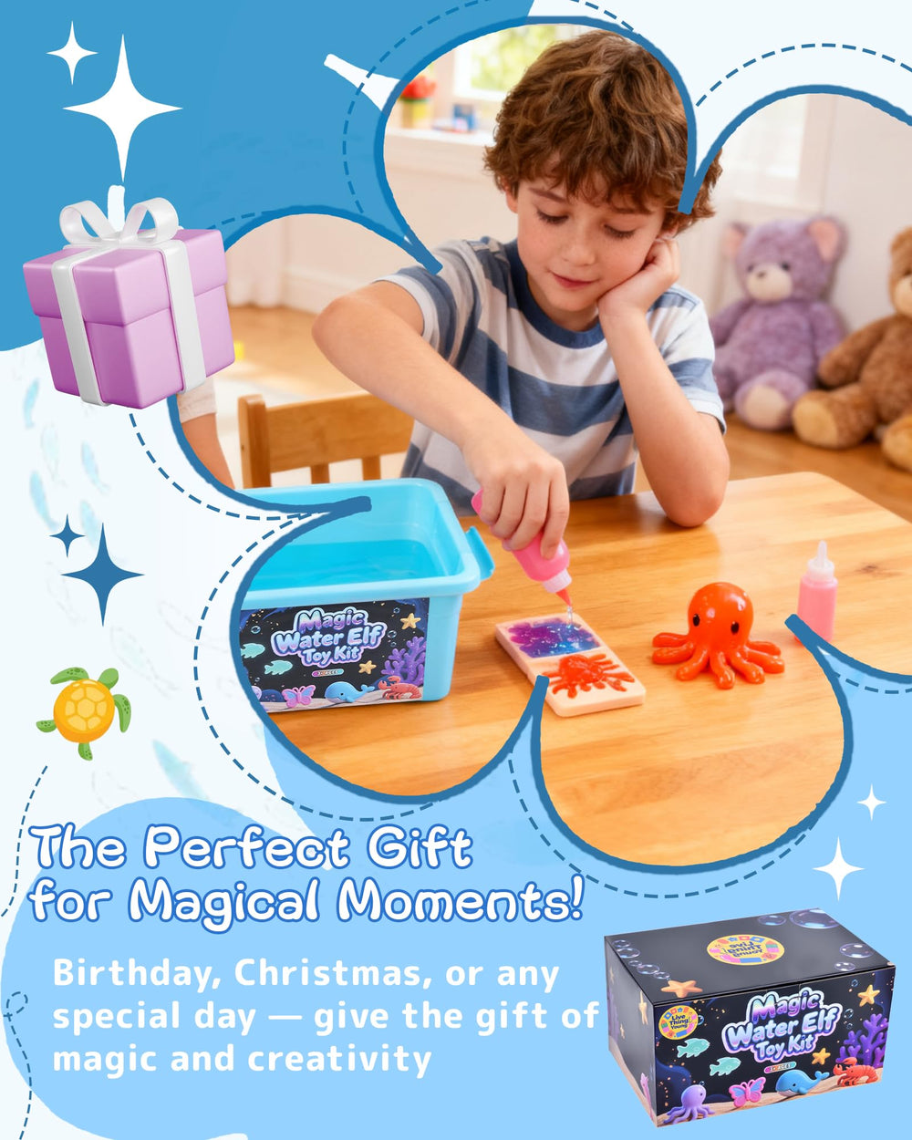 LiveThingYoung 24 molds and tools enable endless magical designs