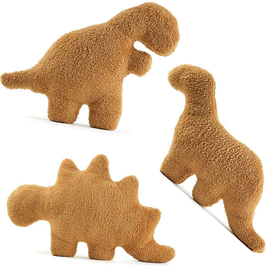 Lixzuch dino nugget pillow stegosaurus, cozy plush companion for kids.
