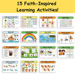 L.J. Products Bible Busy Book creation-activity: colorful hands-on activities building early concepts.