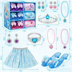 LJZJ blue storage case keeps all pieces organized