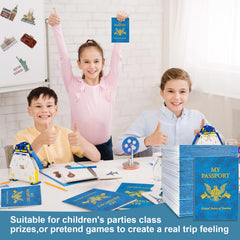 Llamau travel themed party gift set ideal for classrooms