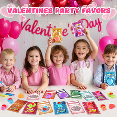 LLESSOO school party favors—fun Valentine gift ideas for kids