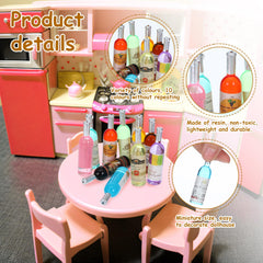 LLOUSSAK 10-piece set creates realistic beverage accents for displays.
