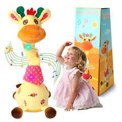 LLUKEME Dancing Giraffe neck glow enhances magical playtime interactions for babies