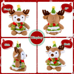 LLUKEME reindeer-light-up-music lights a cozy family moment